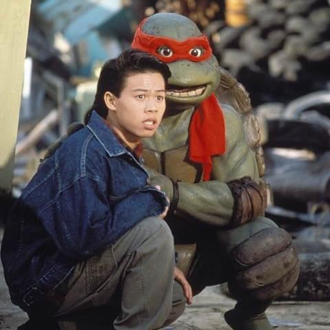 Autographed TMNT Raph & Keno  (8 x 10)