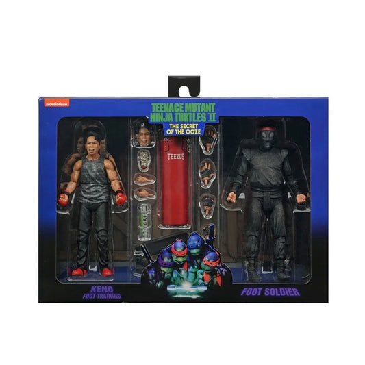 Autographed TMNT NECA (Keno Foot Training)